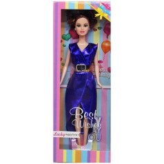 Кукла в синей сукне