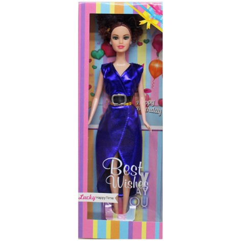 Кукла в синей сукне