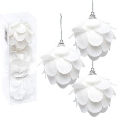 Набор елочных игрушек 3шт 