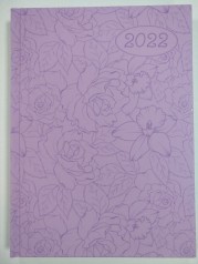 Дневник датированный 2022 VINTAge, A5, сиреневый