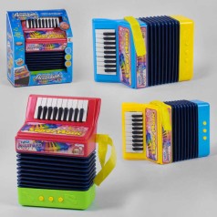 Дитячий іграшковий акордеон, на батарейках, (29х25, 5х12, 5см)