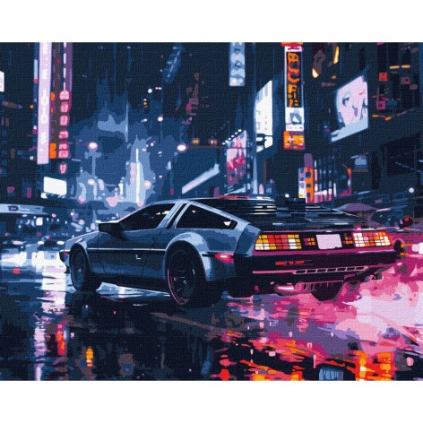 Набор для росписи по номерам "Ночное путешествие" 40х50см