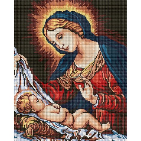 Алмазная мозаика: Прекрасная икона