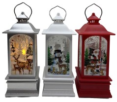 Фонарь декор.новогодний светящ.LED 