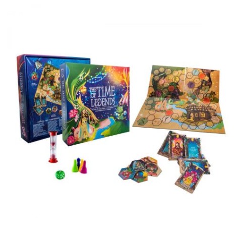 Настільна гра Strateg "The time of Legends" 29.5x29.5x7 см (Україна)