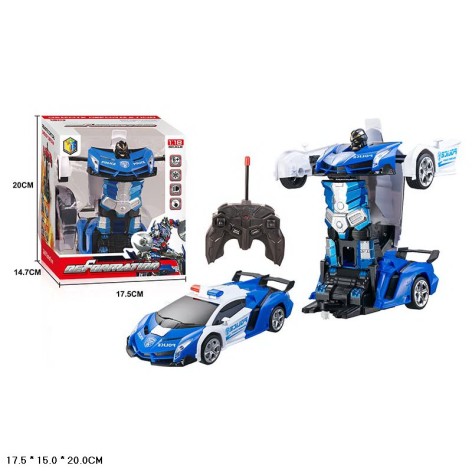 Р/К машина-трансформер світ., USB-зарядка, кор. 17,5*15*20см 