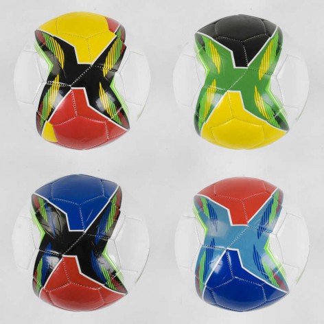 М'яч Футбольний №5 - 4 кольори, матеріал EVA, 300-310 грам, гумовий балон