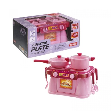 Набір "Cooking Plate with Dishes" рожева