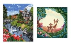 Набір для розпису по номерах KHO 40х50 та 40х40