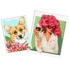 Набір для розпису по номерах KHO 40х50 та 30х40