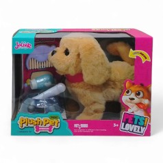 Игровой набор с животным "Plush Pet. Песик бежевый"