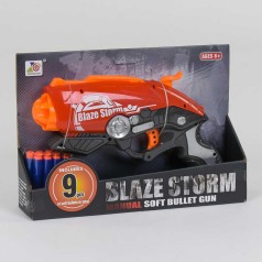 Пістолет 9 м'яких патронів на присосці, в кор. 