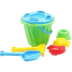 Пісочний набір, зелений