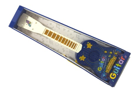 Гітара зі струнами на батарейках в кор. 