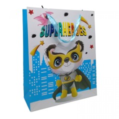 Пакет подарочный ПАНДА 32 x 10 x 26 см