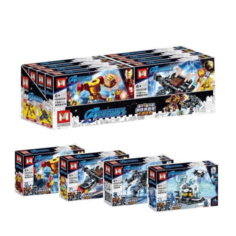 Конструктор, герої, 138дет 24*16*5см /18/144/8шт в кор.