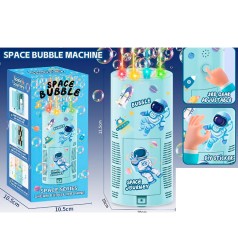 Мыльная Гра Космические пузырьки, 21-10см, звук, свет, наклейки, запаска 8см, на бат-ц, в кор-ц, 10,5-22-10,5см 