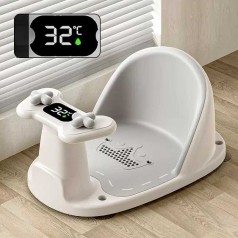 Сидіння для купання Bimbo розмір 38х25х16см, з термометром, на присосках, в кор. /1/