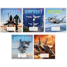 А5/48 кл. Yes Aircraft, тетрадь для записей 10 шт в уп.
