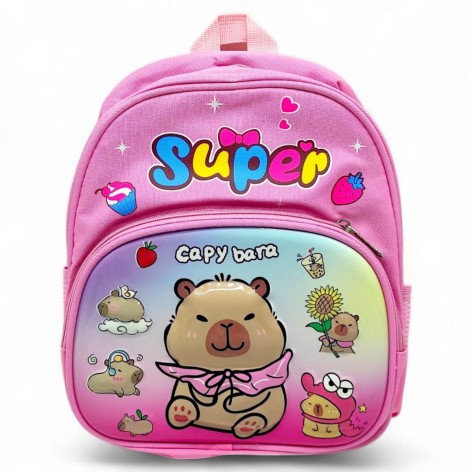 Дитячий рюкзак MIC "Капібара Рожевий" 25x30x12 см (C72875)