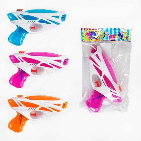 Водний пістолет 3 кольори, в п/е, мікс видів 