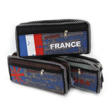 Пенал Флаг 2отд 20*9*3,5см ОРР