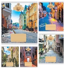 Тетрадь 36 арк.клітинка Тверда ТЕ41405 Місто, 20 шт. в уп. /240/ 5к