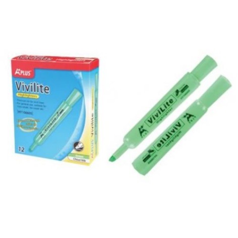 Текстовиділювач Beifa скош.нарешті. зелений, 12шт. в уп. 