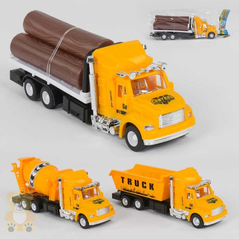 Іграшка Машинка Спецтехніка 3 вида інерційна 21x7x6 см (168-2)