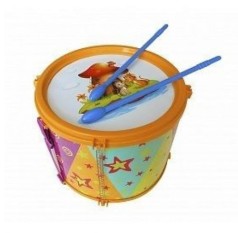 Барабан дитячий, великий (помаранчевий)