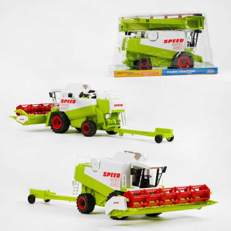 Іграшка комбайн SPEED "8089" з прицепом та жаткою (8089)