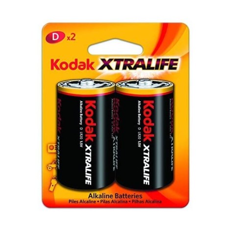 Батарейки Kodak LR20 по 2 шт. в уп., ціна за 1 шт.
