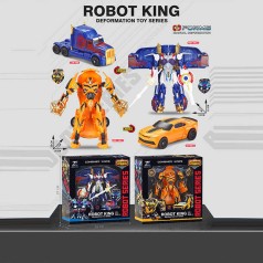 Трансформер 2 вида, конечности вращаются, оружие, пластиковые колеса, в кор. /72/