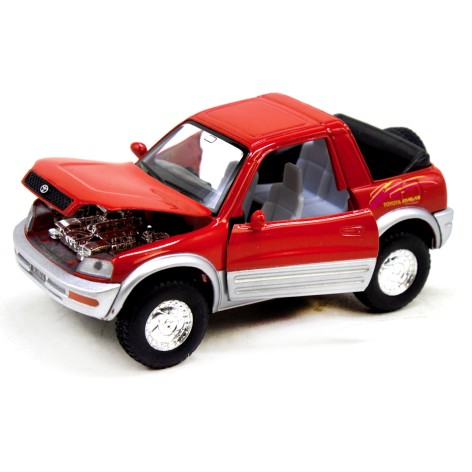 Машинка KINSMART Toyota RAV4 Cabrio червоний