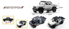 Машинка металева АВТОПРОМ 1:32, 2 кольори, відкриваються двері, багажник