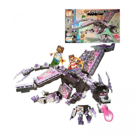 КОНСТРУКТОР MINECRAFT (474 ​​ДЕТАЛИ) (кор. 47*5х32х7*2 см.)