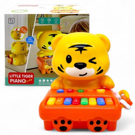 Інтерактивна іграшка MIC "Little Tiger Piano" 23 см (LC77)