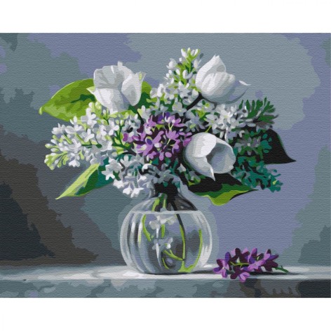 Картина за номерами "Весняні радості"???