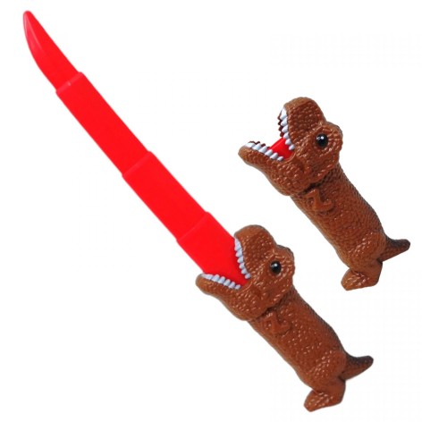 Меч телескопічний "Динозавр" (коричневий)