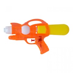 Водный пистолет прозрачный, оранжевый, 30 см