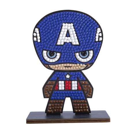 Набор для творчества Crystal Art Капитан Америка