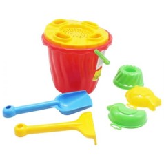 Пісочний набір, червоний