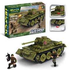 Конструктор iBlock ARMY 301дет.,инструкція на укр мові, наліпкии комплект кор. 37,5*25,5*6см 