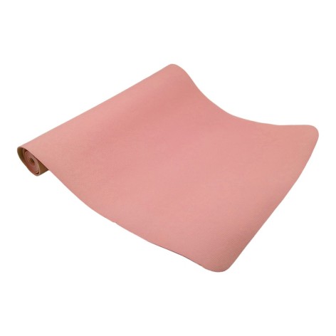 Килимок для йоги та фітнесу, 173 х 61 см (кораловий)