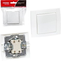 Выключатель одинарный 2503 9х8см