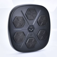 Боксерский тренажер-мешень 41х44х5см на аккумуляторе со световыми и звуковыми эффектами, электронное табло, Bluetooth MS4234