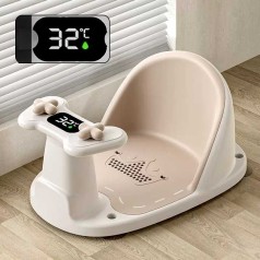 Сидіння для купання Bimbo розмір 38х25х16см, з термометром, на присосках, в кор. /1/