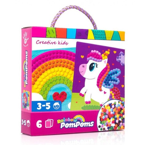 Набор для творчества Rainbow pompoms, укр