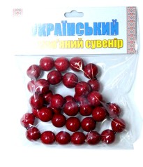 Дерев'яні намисто (18 см) та браслет