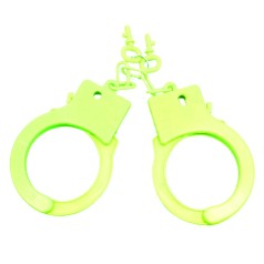 Наручники пластиковые зеленые
